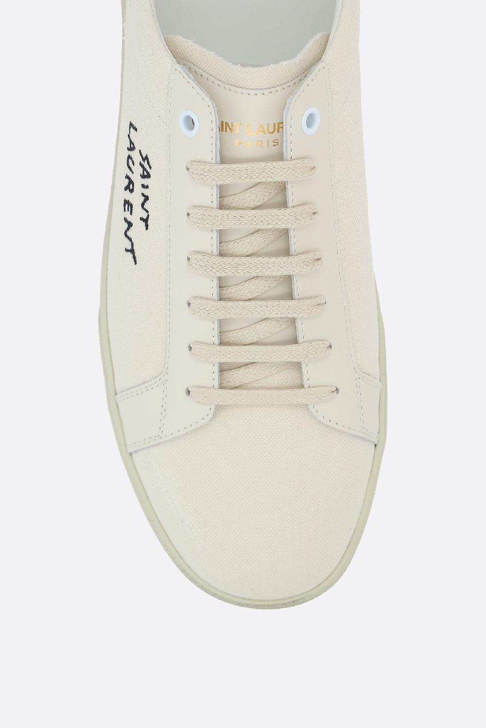 SAINT LAURENT Sneaker Court Classic SL/06 In Canvas