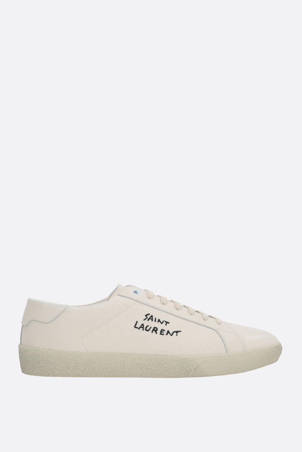 SAINT LAURENT sneaker Court Classic SL/06 in canvas