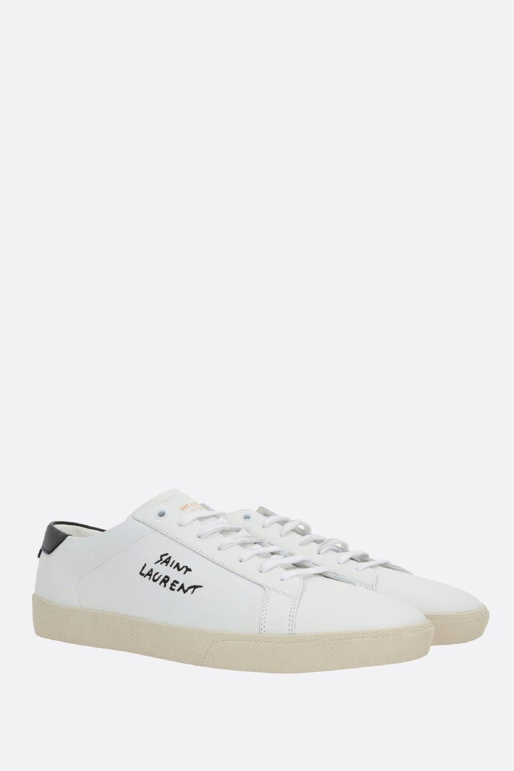 SAINT LAURENT Sneaker Court Classic SL/06 In Pelle Liscia