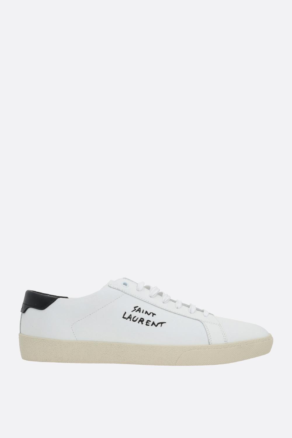 SAINT LAURENT sneaker Court Classic SL/06 in pelle liscia