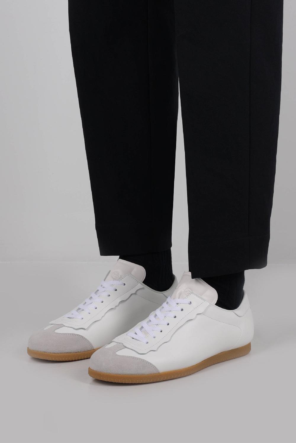 MAISON MARGIELA Sneaker Featherlight In Pelle Liscia E Suede