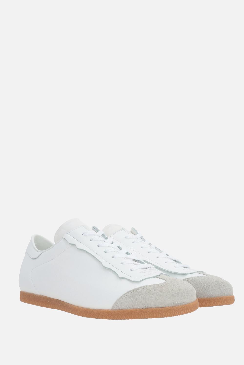 MAISON MARGIELA Sneaker Featherlight In Pelle Liscia E Suede