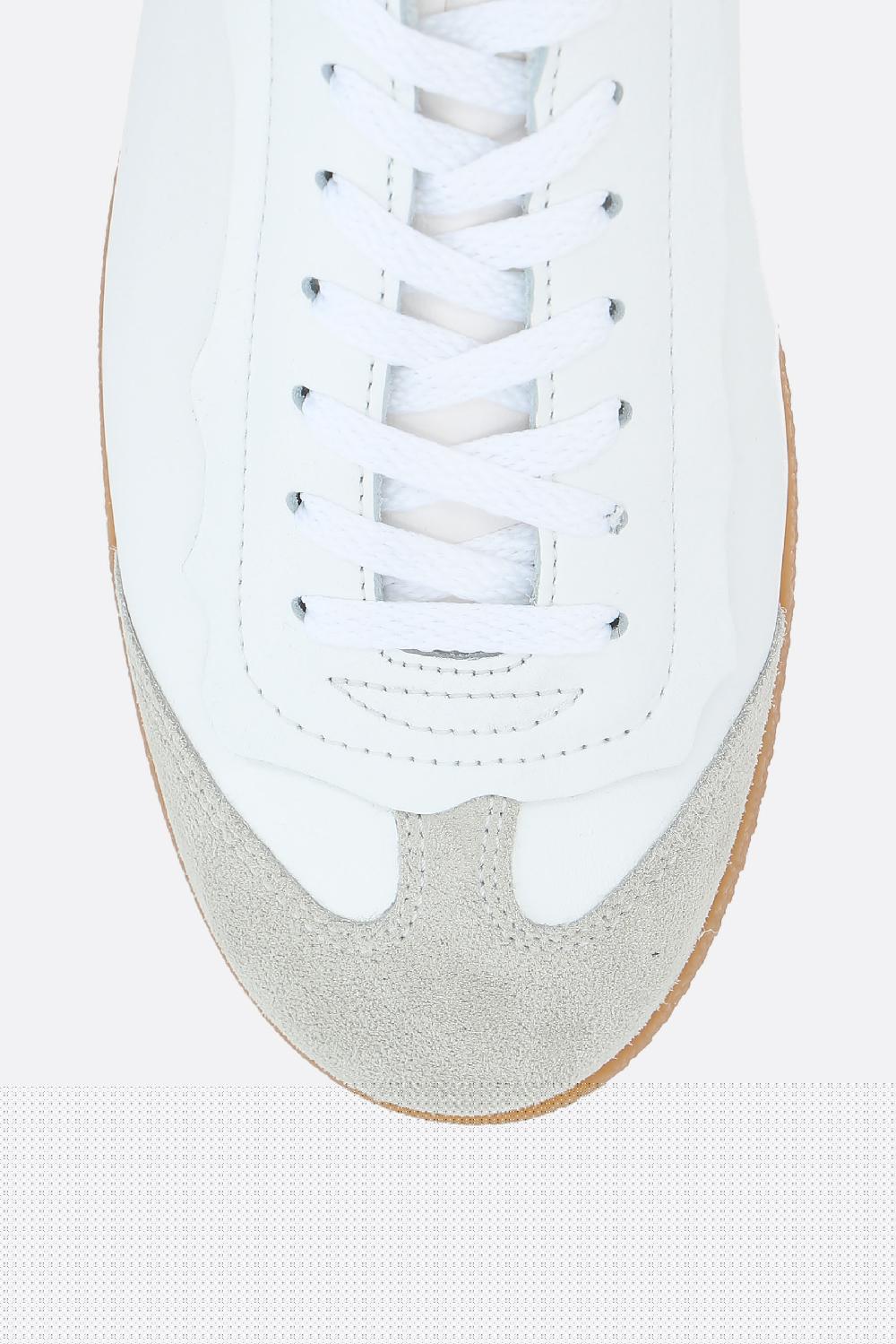 MAISON MARGIELA Sneaker Featherlight In Pelle Liscia E Suede