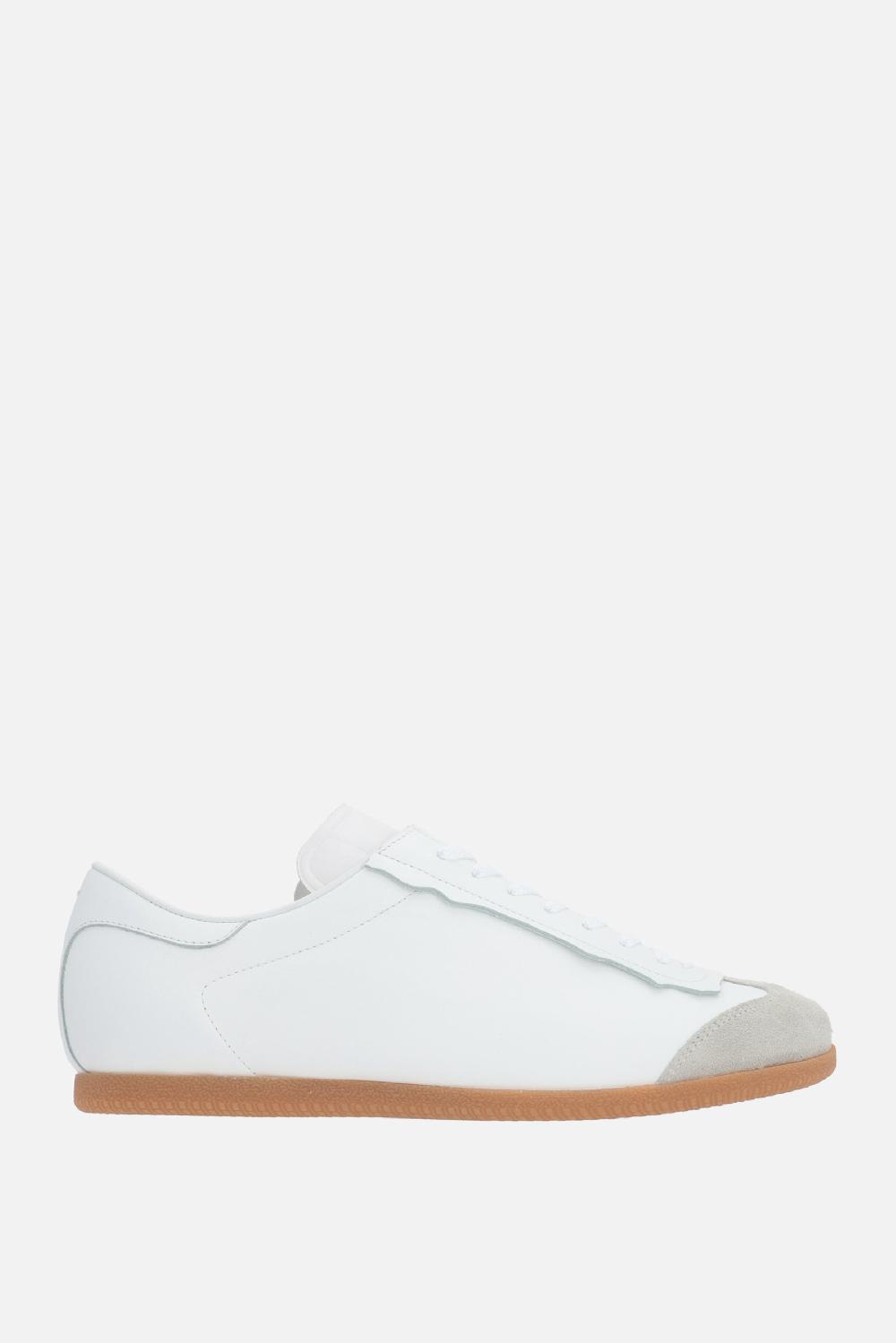 MAISON MARGIELA sneaker Featherlight in pelle liscia e suede