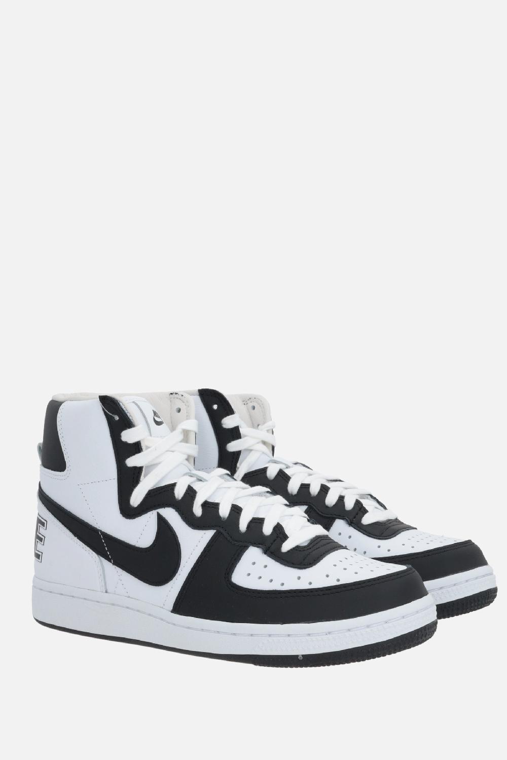 COMME Des GARCONS X NIKE Sneaker High-top Nike Terminator In Pelle Liscia