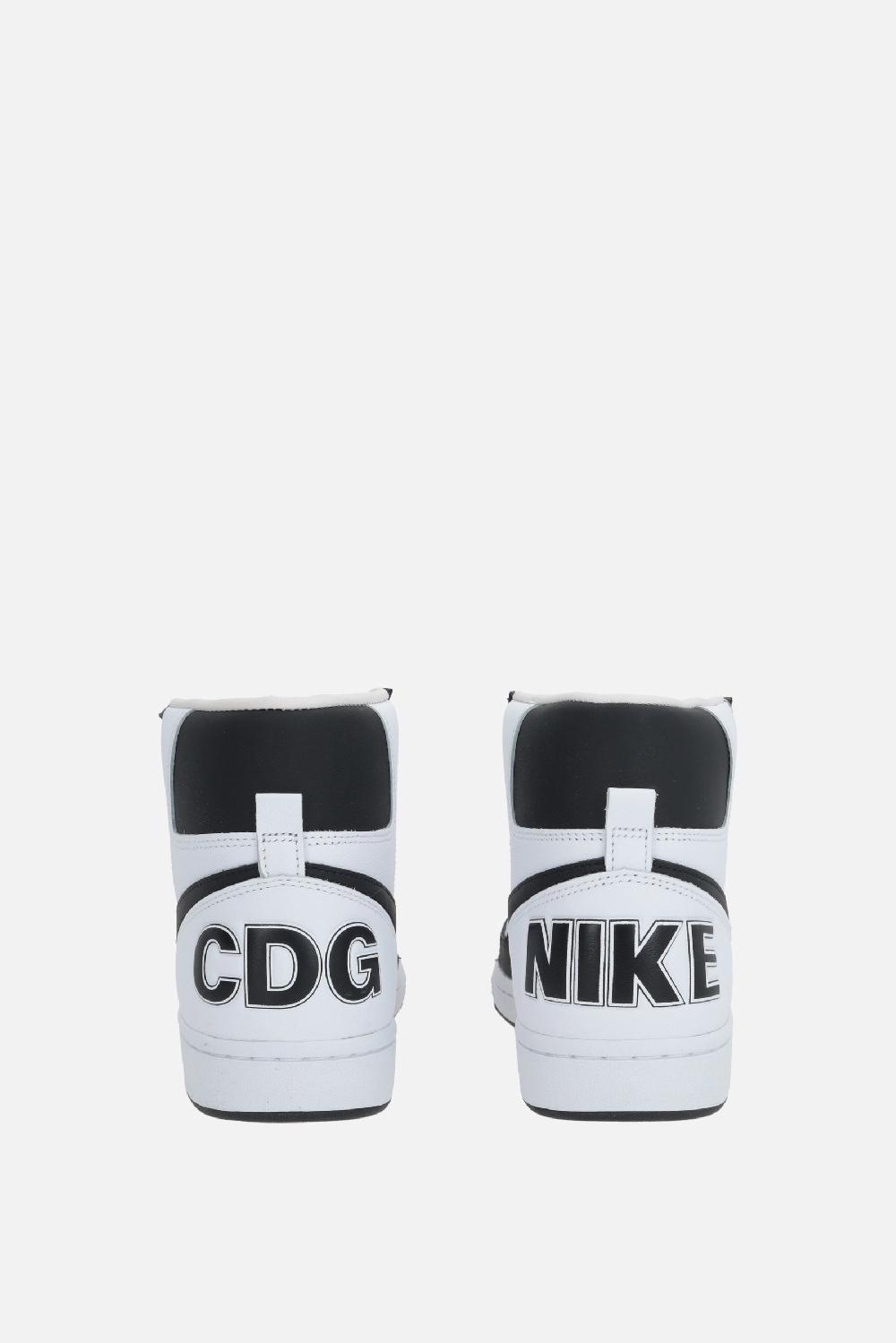 COMME Des GARCONS X NIKE Sneaker High-top Nike Terminator In Pelle Liscia