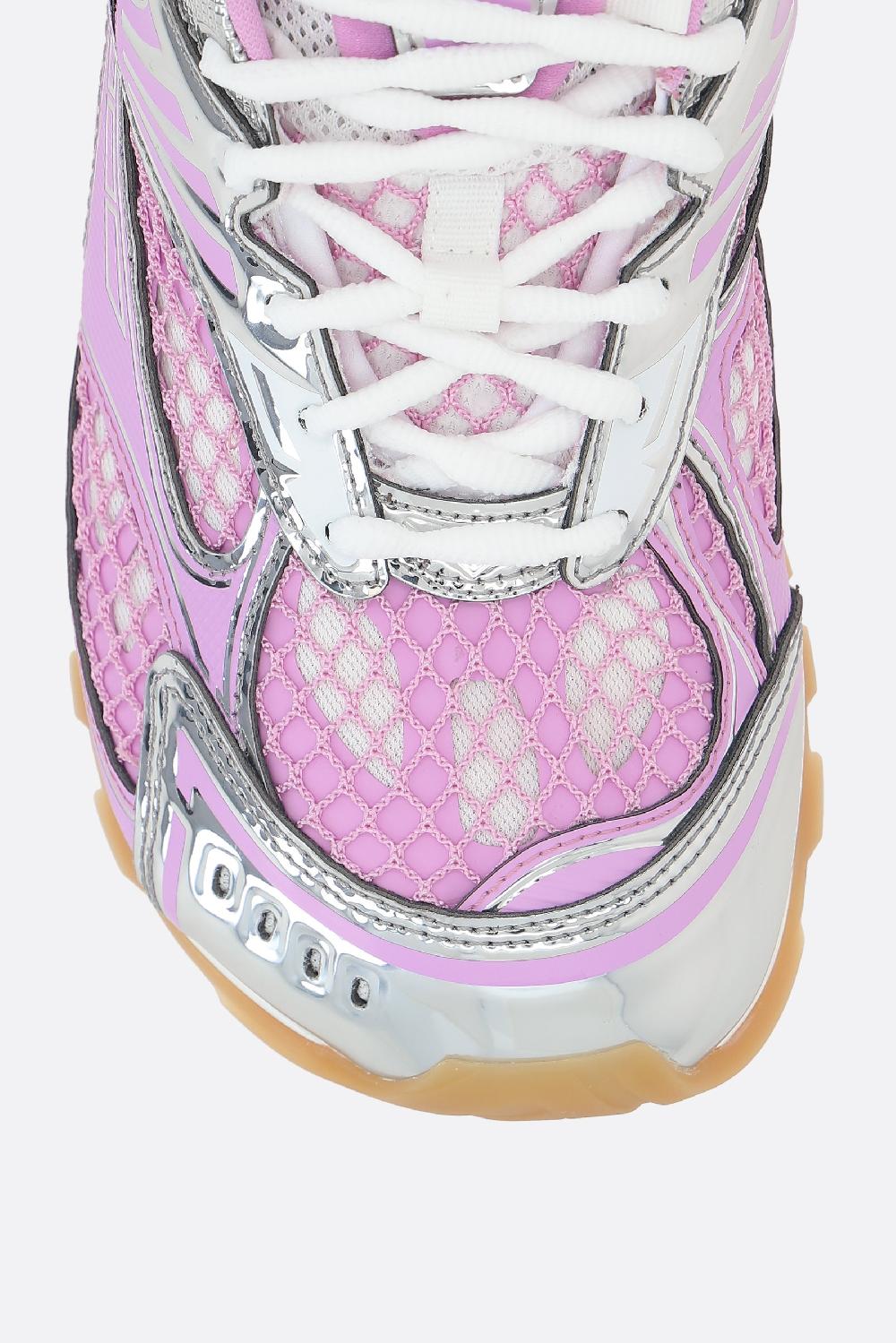 BOTTEGA VENETA Sneaker Orbit In Mesh E Ecopelle Laminata