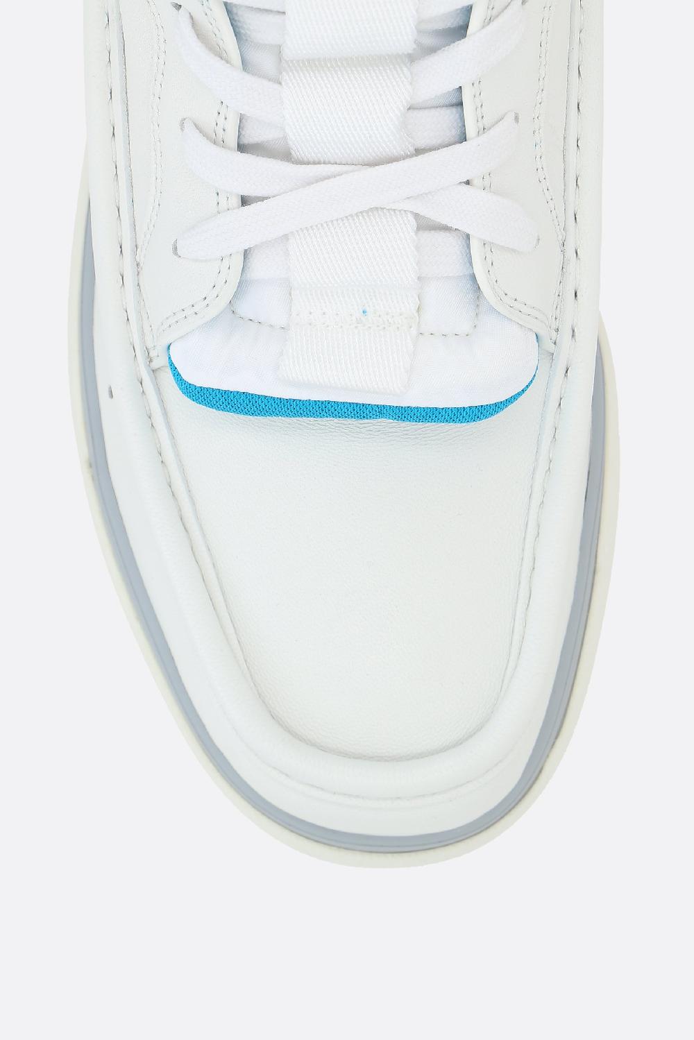 VALENTINO GARAVANI Sneaker Runboot In Pelle Liscia E Rete