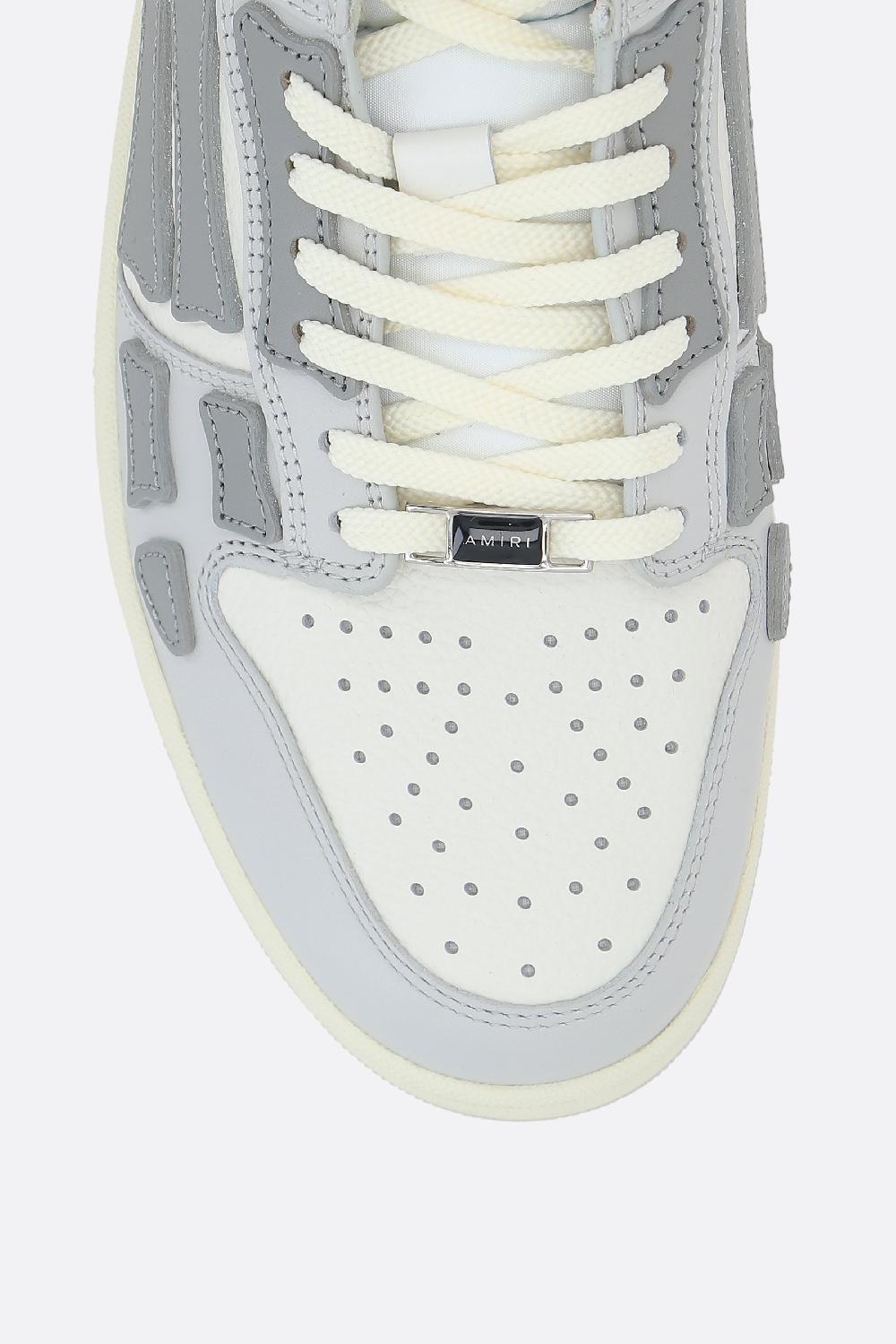AMIRI Sneaker Skel Top In Pelle Liscia E Martellata