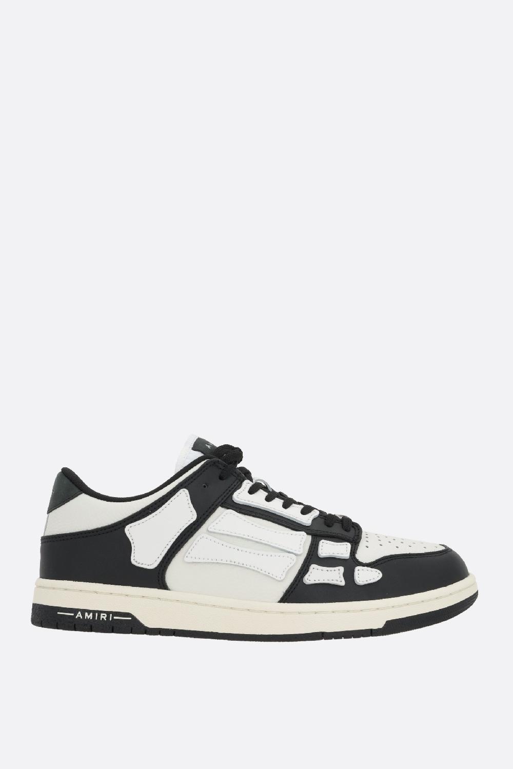 AMIRI sneaker Skel Top in pelle liscia e martellata