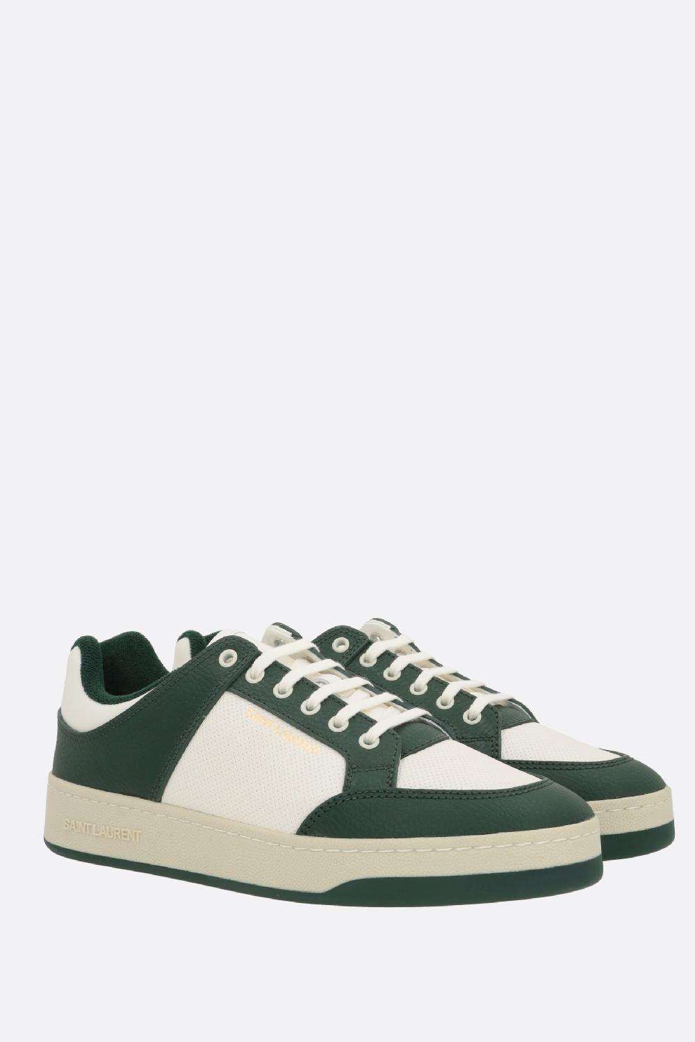 SAINT LAURENT Sneaker SL/61 In Pelle Martellata E Traforata