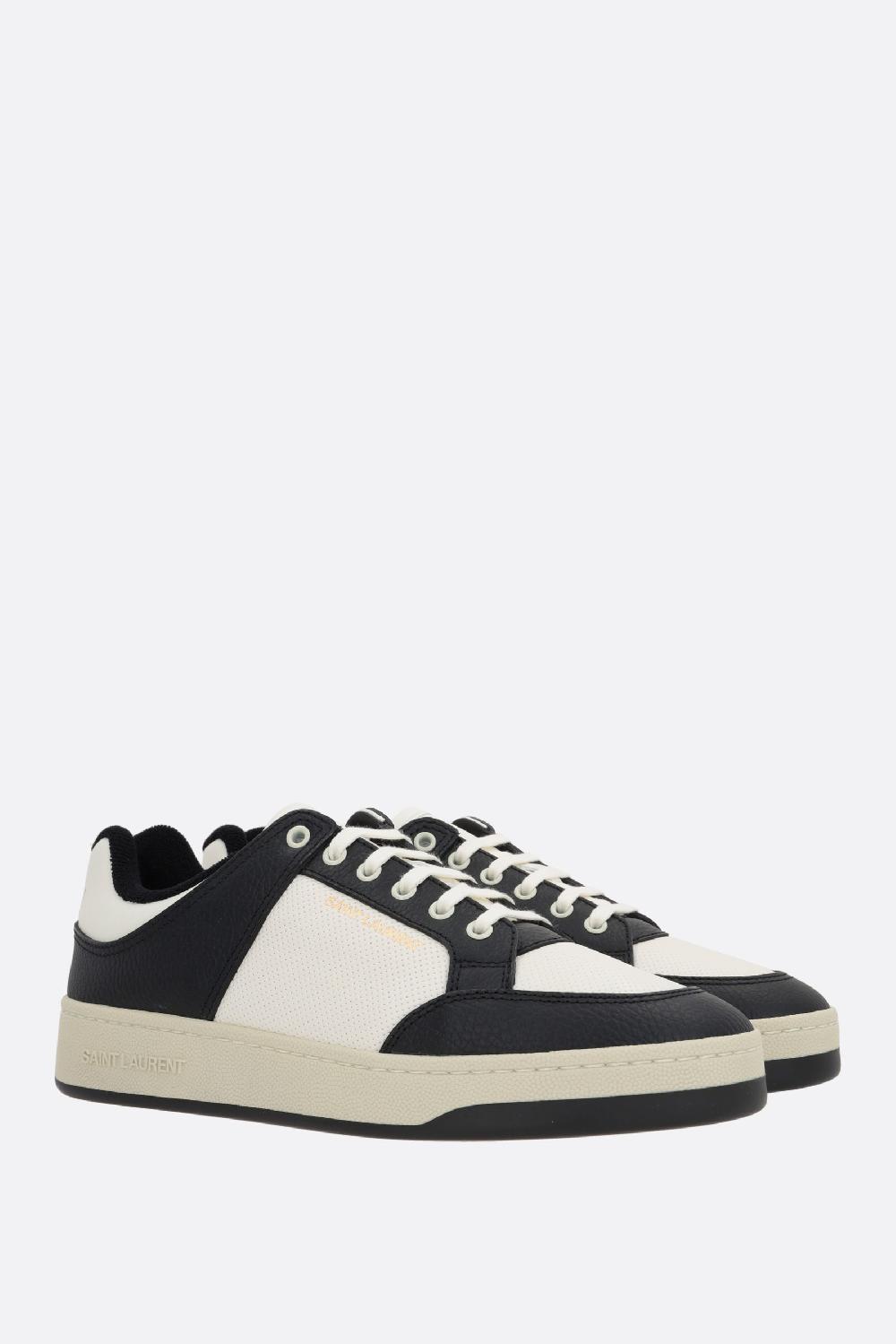 SAINT LAURENT Sneaker SL/61 In Pelle Martellata E Traforata