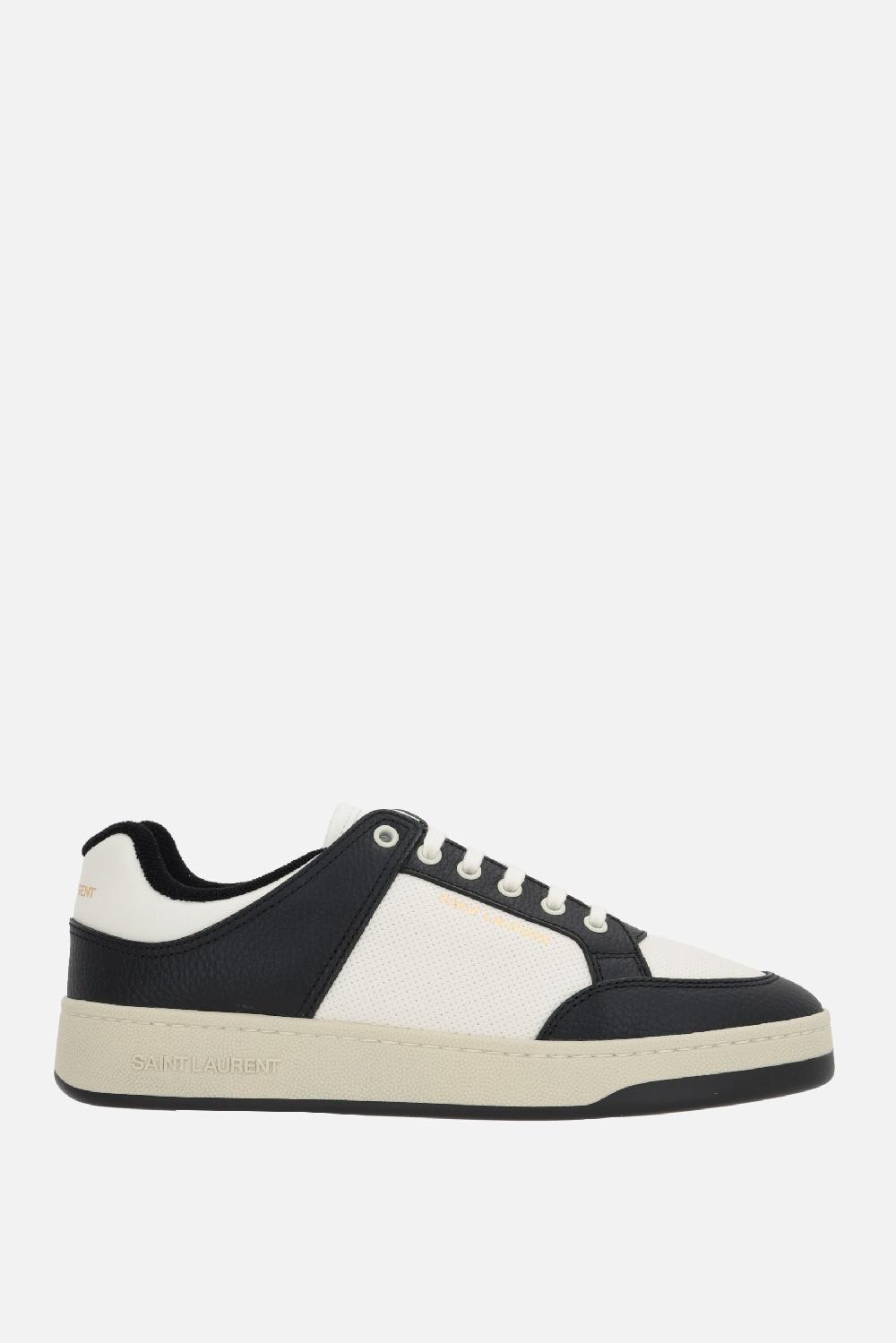 SAINT LAURENT sneaker SL/61 in pelle martellata e traforata