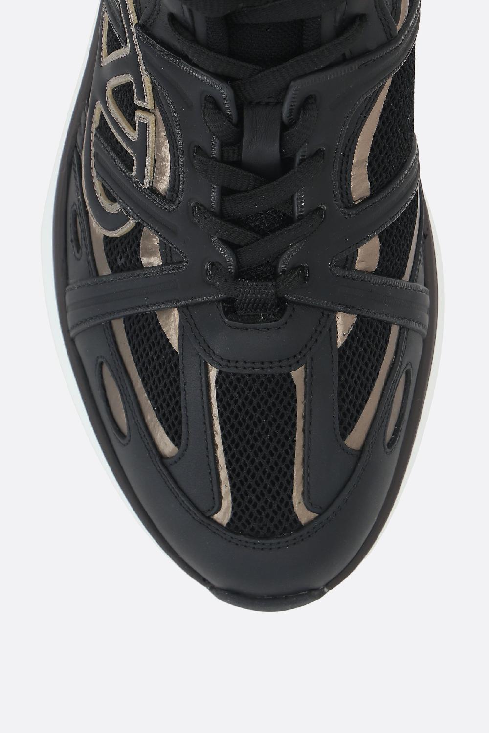 VALENTINO GARAVANI Sneaker Vlogo Easyjog In Pelle E Tessuto