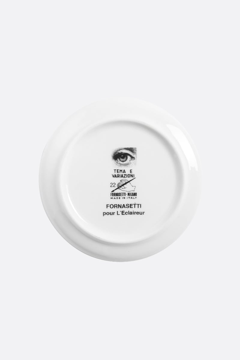 FORNASETTI Sottobicchiere Tema E Variazioni N° 22 In Porcellana