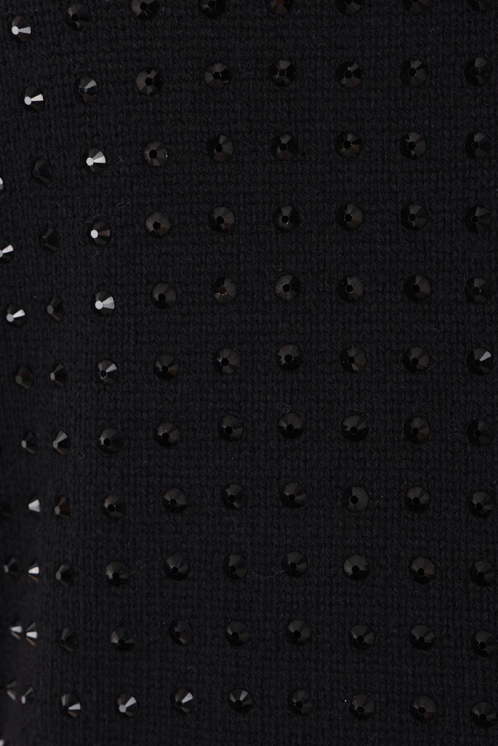 SPORTMAX Pullover Uta In Misto Lana Con Strass