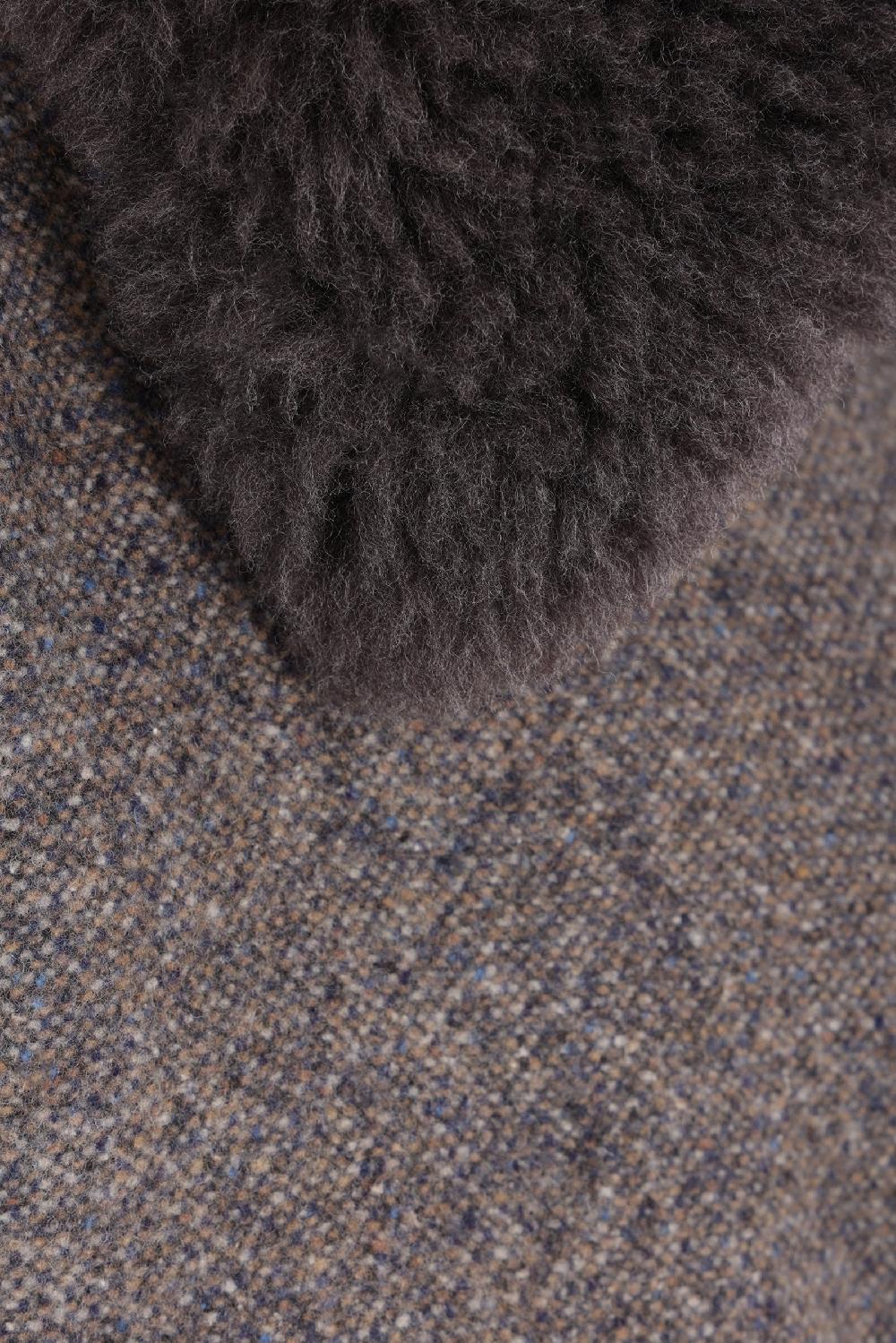 STELLA McCARTNEY Bomber Oversize In Misto Lana