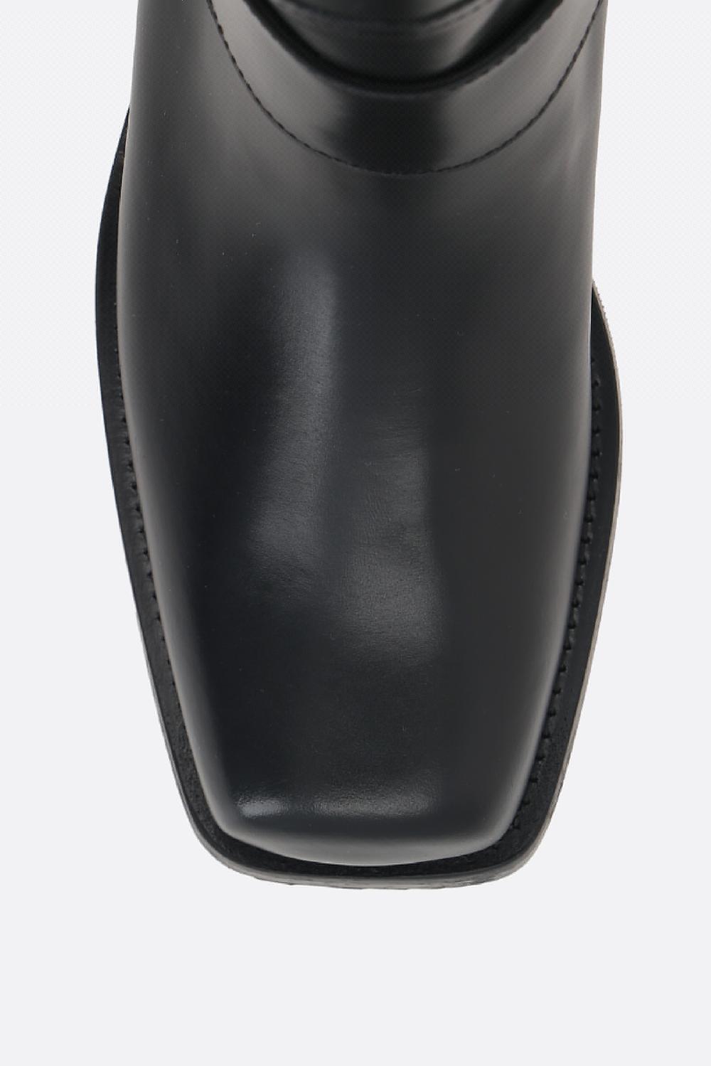 VALENTINO GARAVANI Stivale Rockstud In Pelle Spazzolata