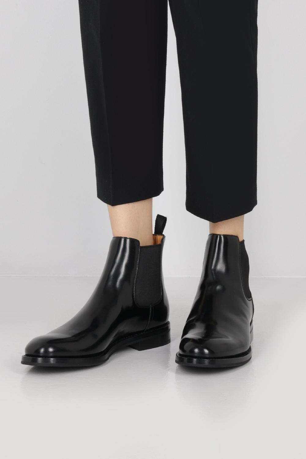 CHURCH'S Stivaletto Chelsea Monmouth WG In Pelle Spazzolata