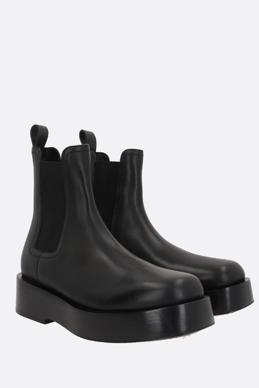 BOTTEGA VENETA Stivaletto Chelsea Torino In Pelle Liscia