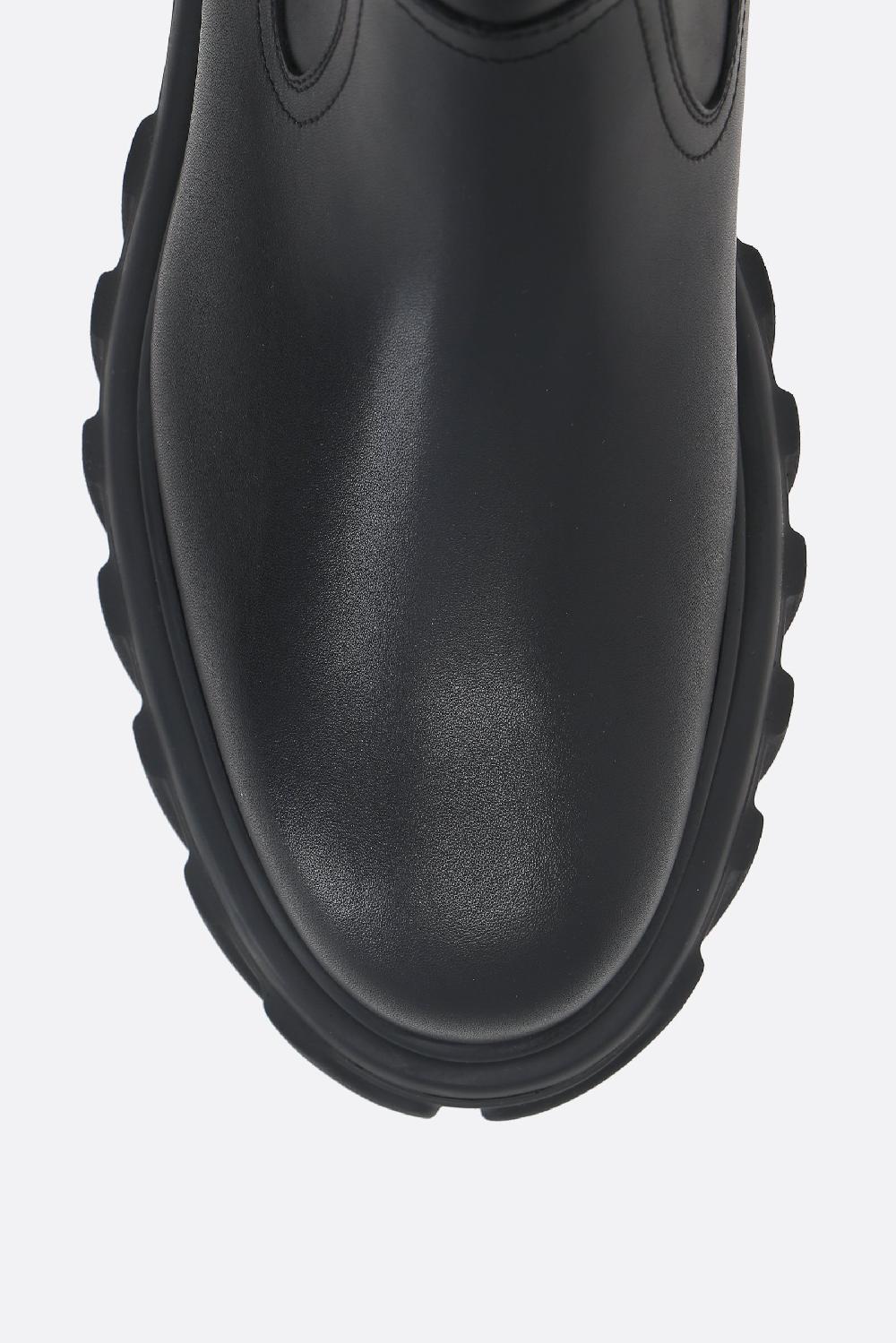 OFF WHITE Stivaletto Exploration Motor In Pelle Liscia