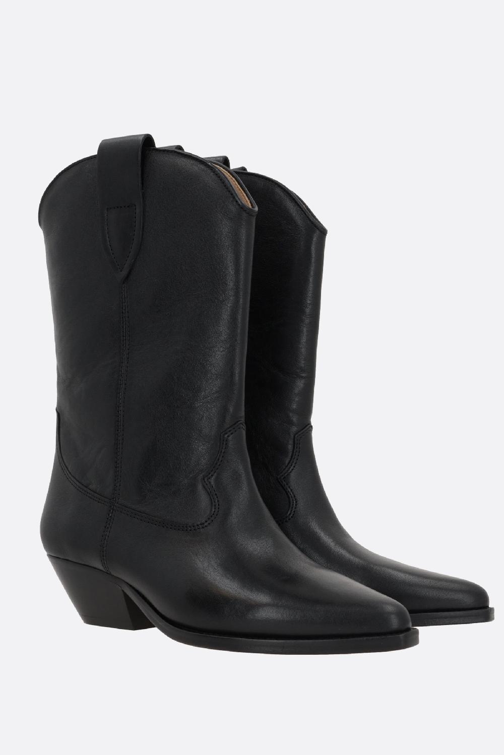 ISABEL MARANT Stivaletto Texano Duerto In Pelle Liscia