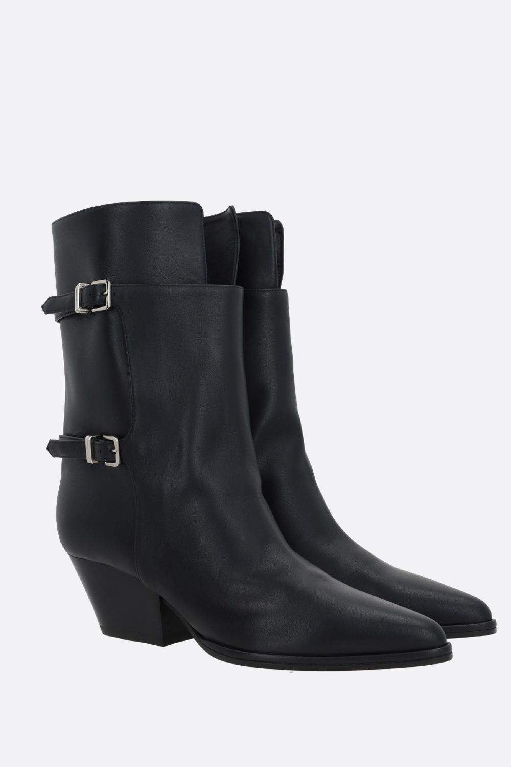 SERGIO ROSSI Stivaletto Texano Sr Thalestris In Nappa