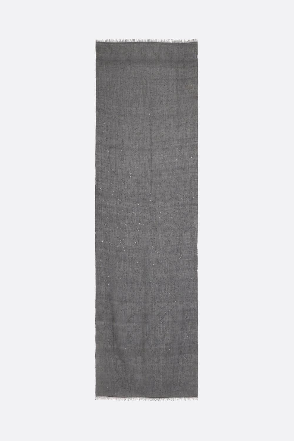 BRUNELLO CUCINELLI Stola In Cashmere E Seta Con Paillettes