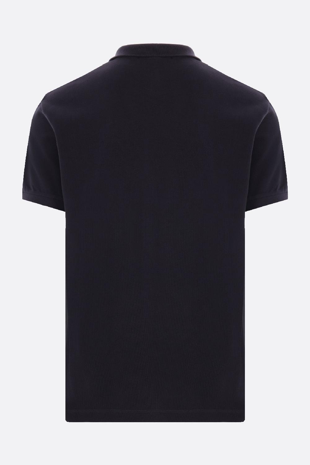 STONE ISLAND Polo In Piquet Patch Logo