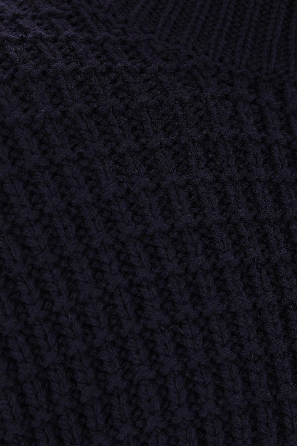 STONE ISLAND Pullover In Lana Con Badge Logo