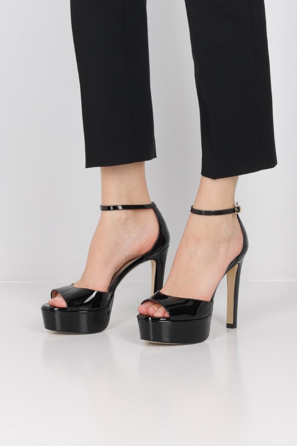 STUART WEITZMAN Sandalo Discoplatform In Vernice