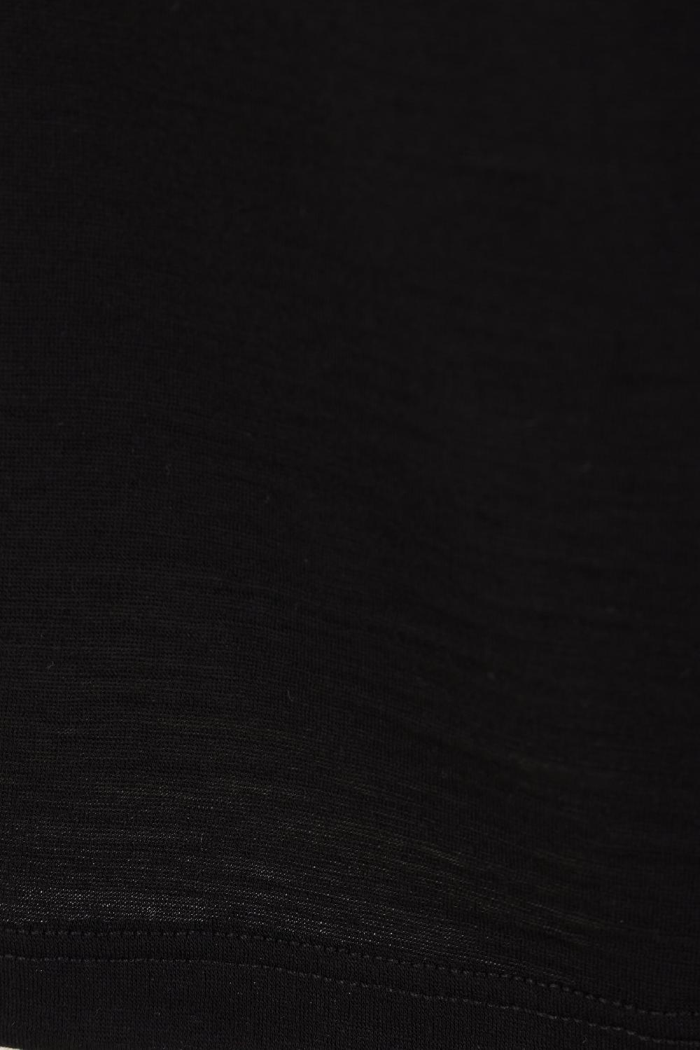 SAINT LAURENT T-shirt A Maniche Lunghe Cassandre In Lana