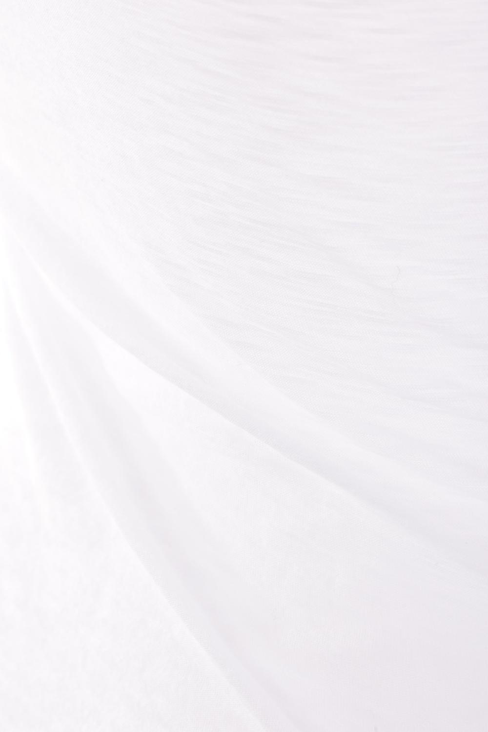 JAMES PERSE T-shirt A Maniche Lunghe Sheer Slub In Cotone Fiammato