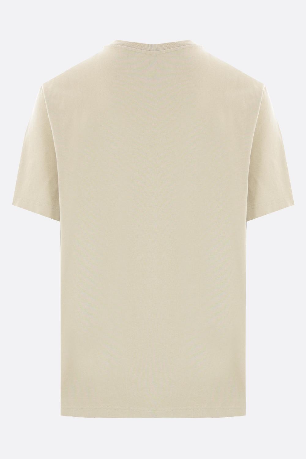MAISON KITSUNÉ T-shirt In Cotone Patch Bold Fox Head