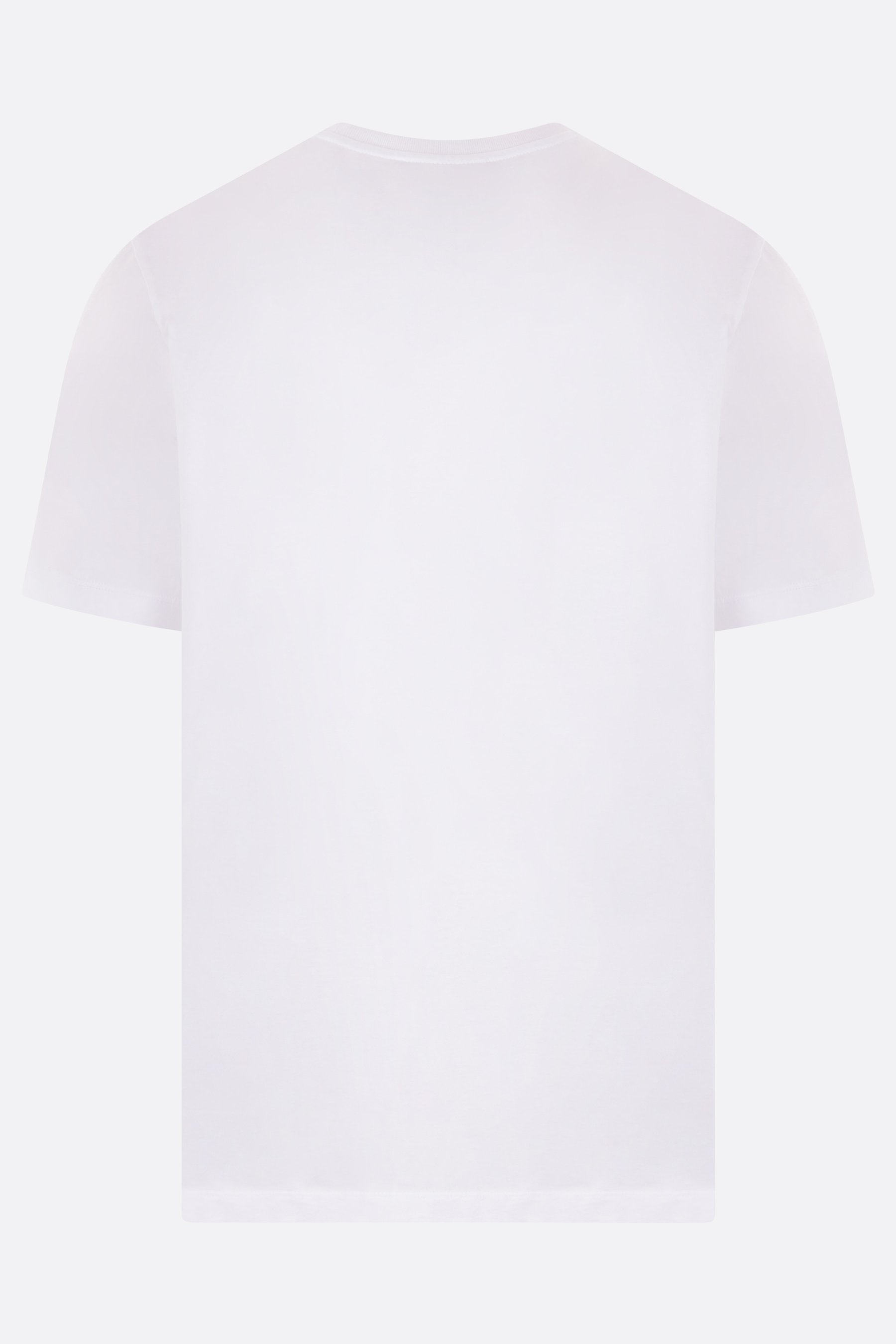 MAISON KITSUNÉ T-shirt In Cotone Patch Logo Fox Head