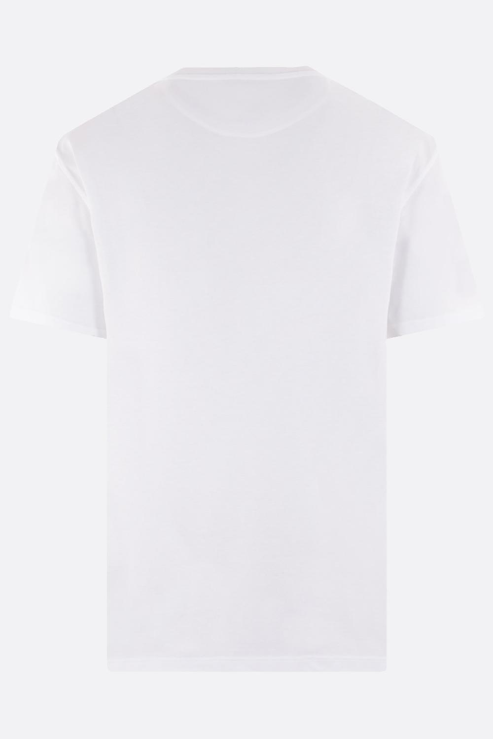 VALENTINO GARAVANI T-shirt In Cotone Patch Vlogo Signature