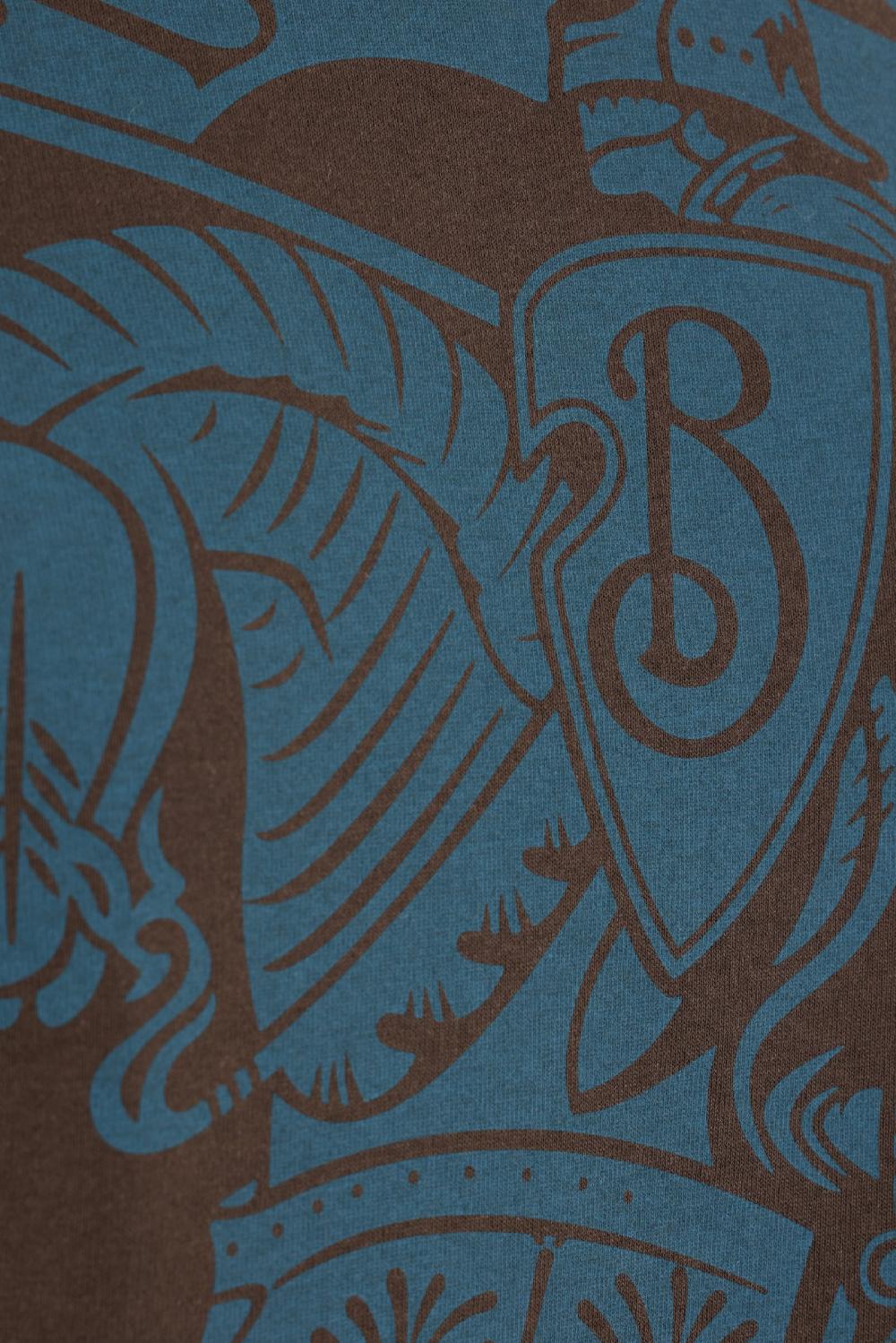 BURBERRY T-shirt In Cotone Stampa Equestrian Knight