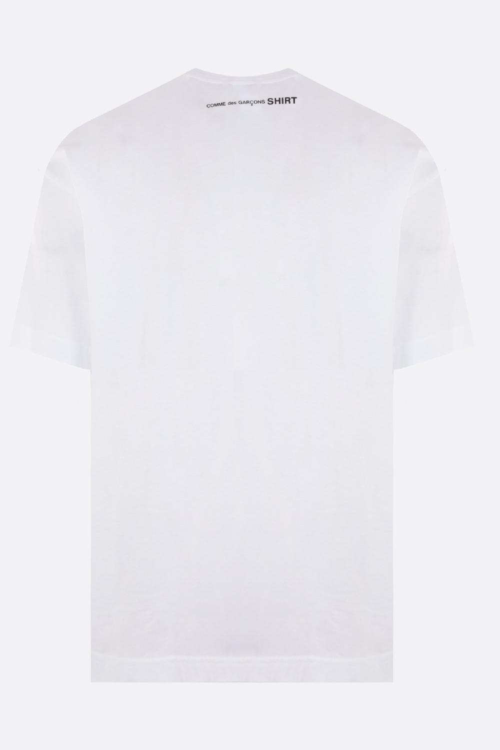 COMME Des GARCONS SHIRT T-shirt In Cotone Stampa Logo