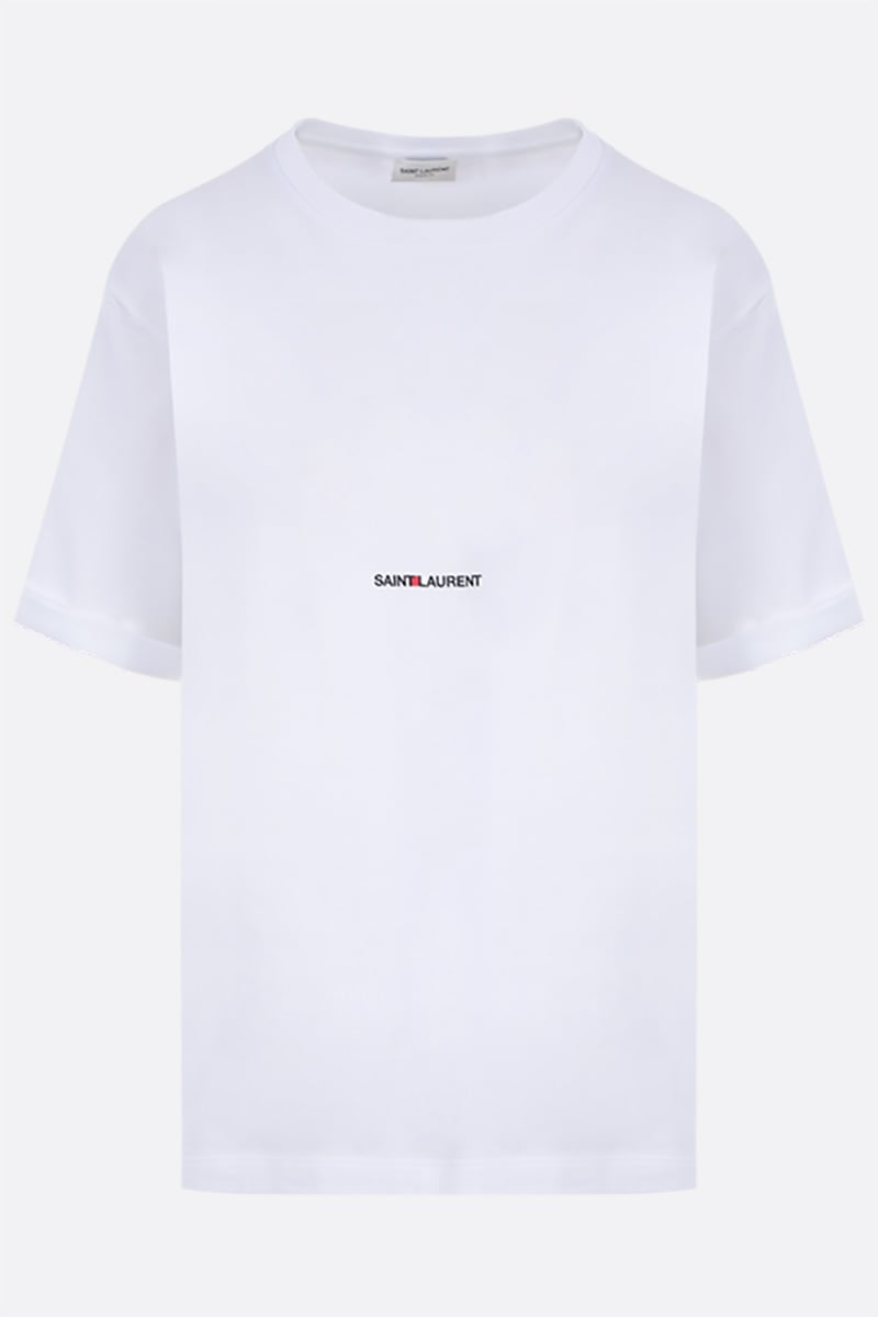 SAINT LAURENT t-shirt in cotone stampa Saint Laurent