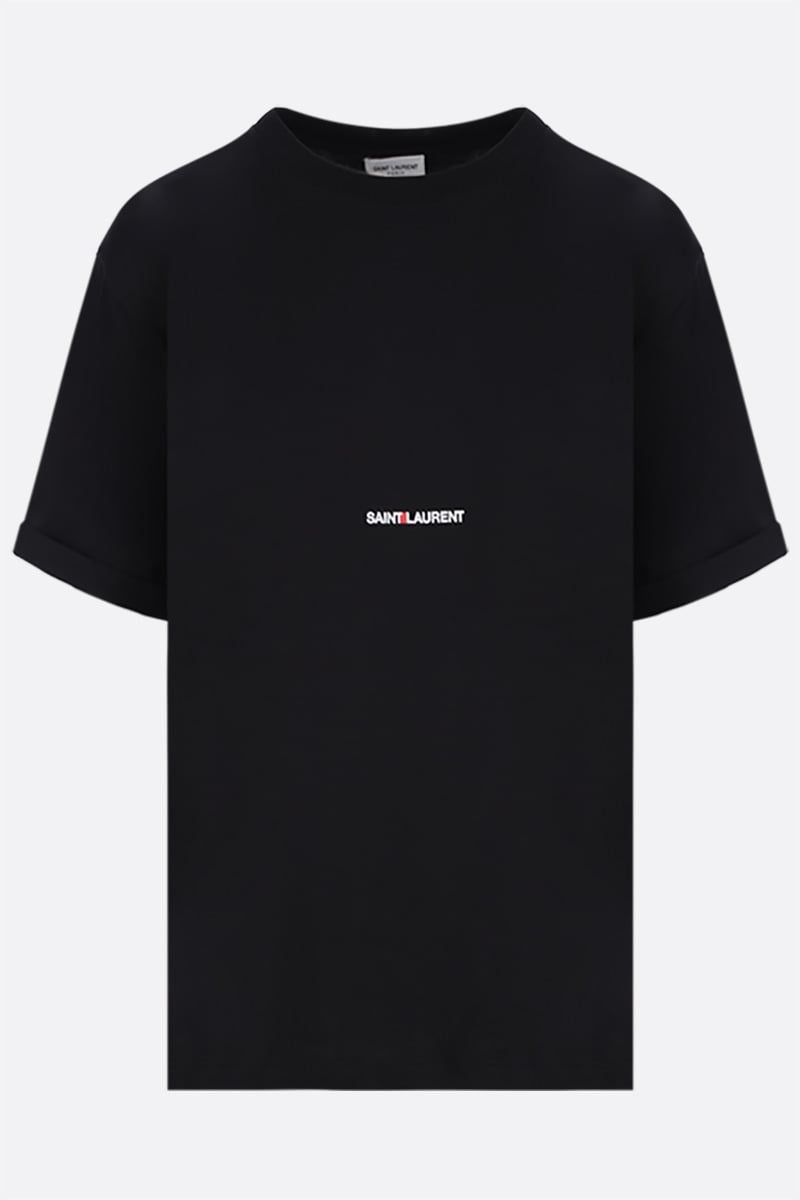 SAINT LAURENT t-shirt in cotone stampa Saint Laurent