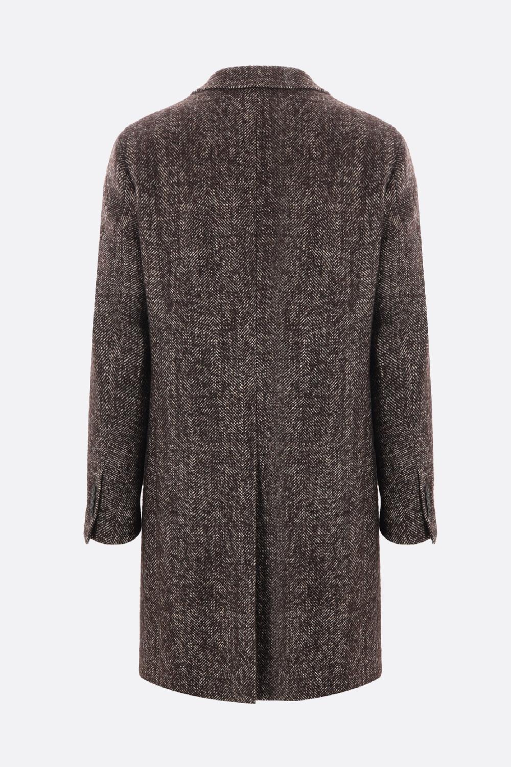 TAGLIATORE Cappotto Monopetto In Misto Lana