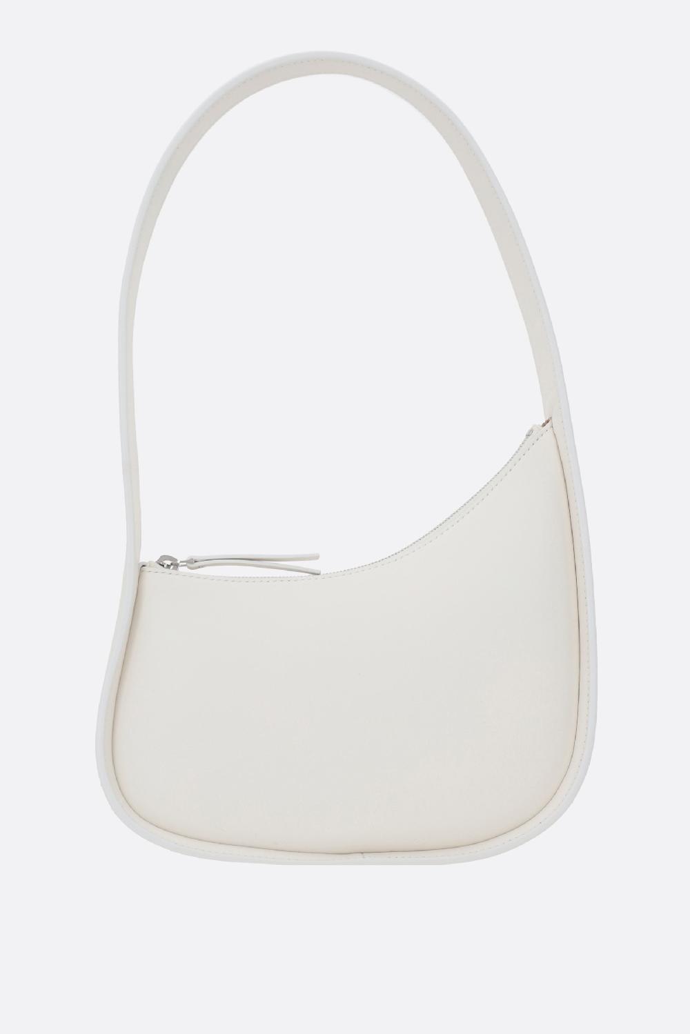 THE ROW Borsa A Spalla Half Moon In Pelle Liscia