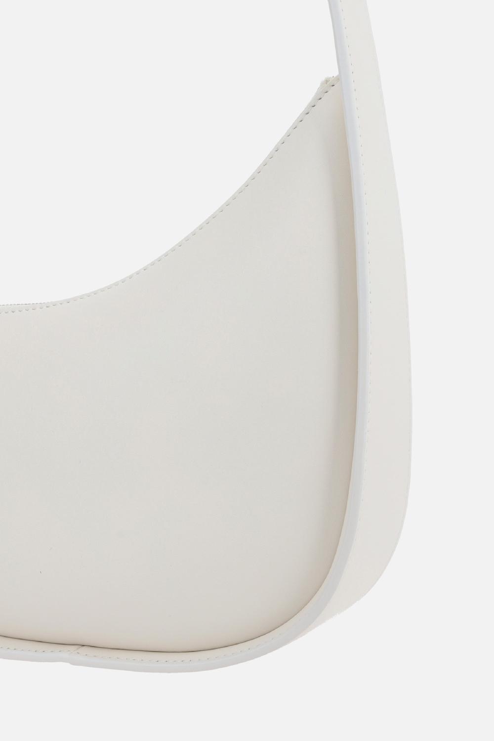 THE ROW Borsa A Spalla Half Moon In Pelle Liscia