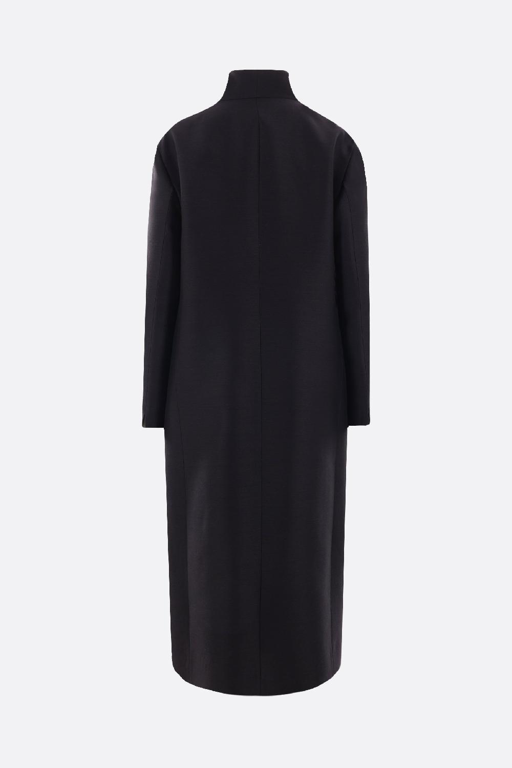 THE ROW Cappotto Monopetto Egle In Lana E Seta