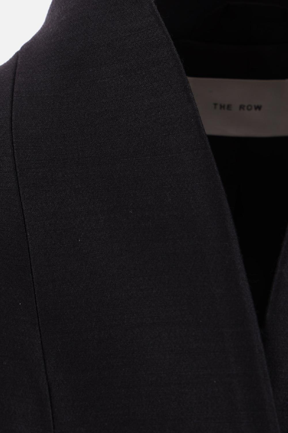 THE ROW Cappotto Monopetto Egle In Lana E Seta