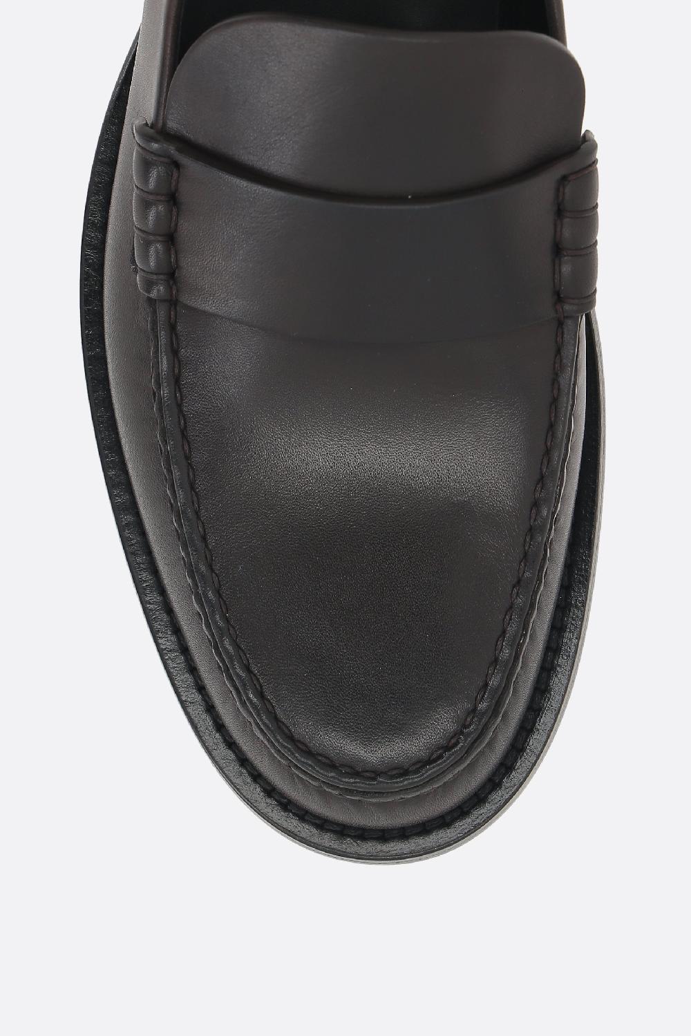 THE ROW Mocassino Novus In Pelle Liscia