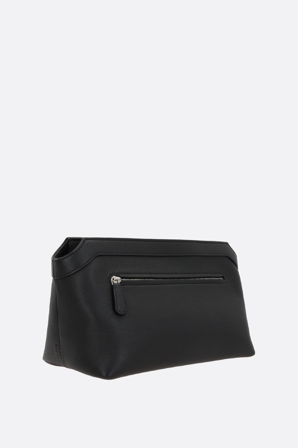 THE ROW Pouch Terrasse In Pelle Martellata