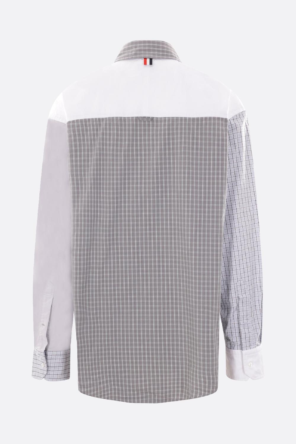 THOM BROWNE Camicia Oversize Funmix In Oxford