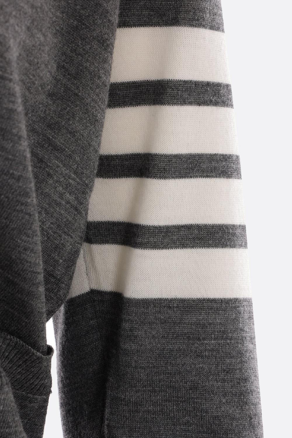 THOM BROWNE Cardigan In Lana