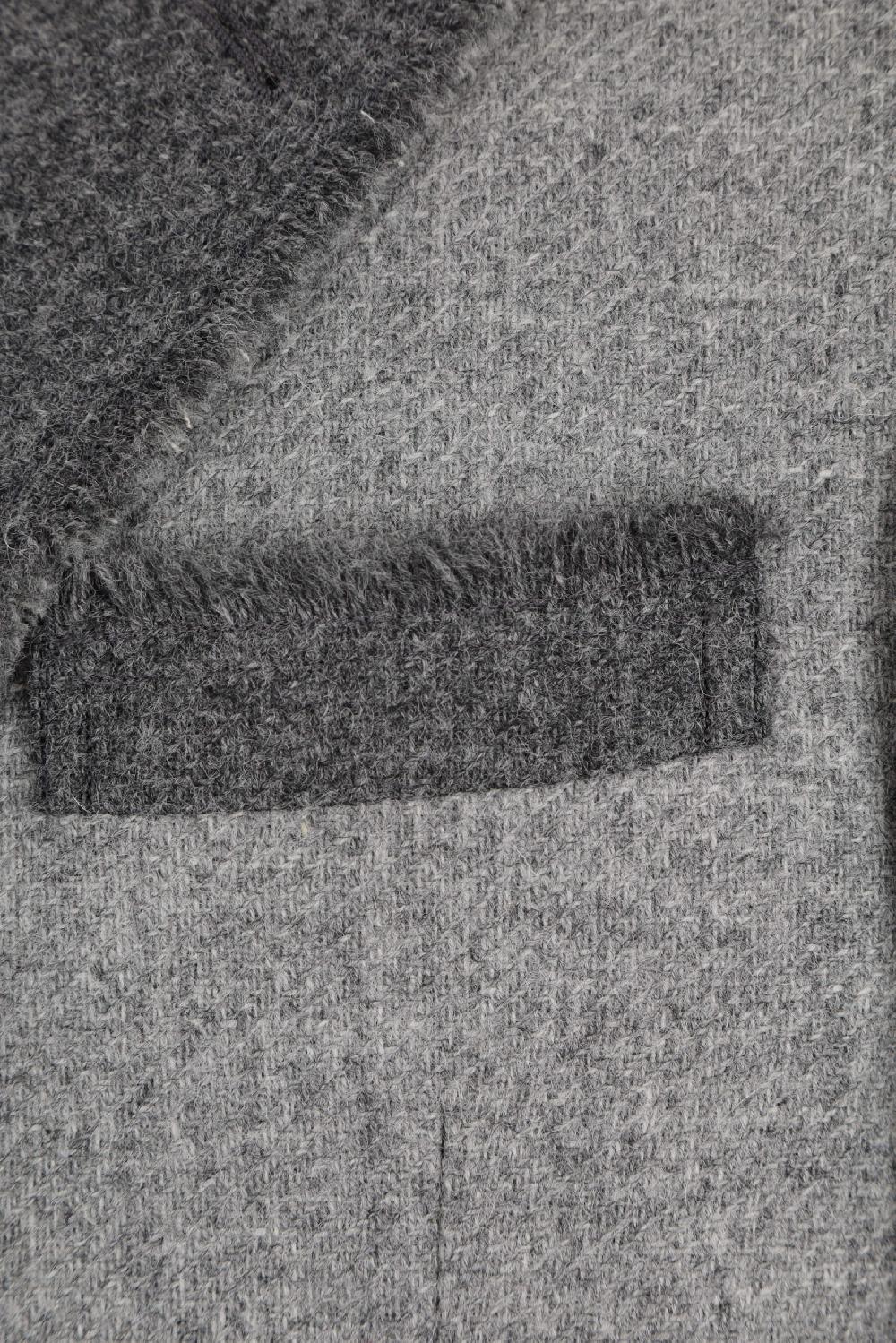 THOM BROWNE Giacca Monopetto In Lana Shetland